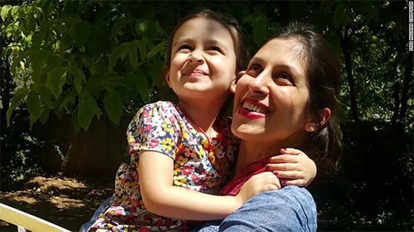 In August Zaghari-Ratcliffe was temporarily released from prison and reunited with daughter Gabriella for three days.