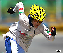 ورزشکار زن ایرانی